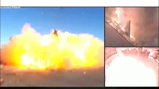 Прототип корабля Starship компании SpaceX взорвался при испытаниях в Техасе