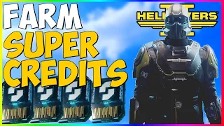 *SOLO* The FASTEST Way To Farm Super Credits In HELLDIVERS 2 | Make 2500 Credits Per Hour!