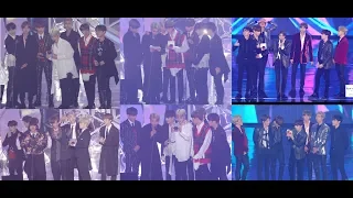 방탄소년단 (BTS) 6관왕 수상모음[4K 60P RAW 직캠]@181106 락뮤직