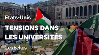 Tensions dans plusieurs universités américaines après des manifestations pro-palestiniennes