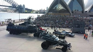 MadMax 4 Fury Road live display at Sydney Opera House 13 May 2015