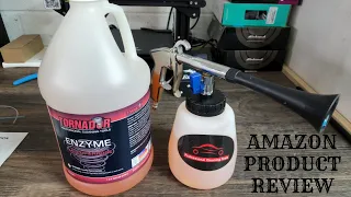 Testing Pneumatic Upholstery Cleaner from Amazon
