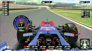 F1 2011 DRS and KERS in USE RED BULL IN TURKEY  Eder Belone.flv