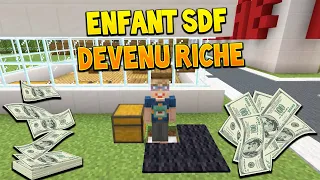 UN ENFANT SDF DEVENU RICHE ! MINECRAFT COURT MÉTRAGE RP