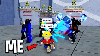 5 TOXIC TEAMERS Get HUMBLED in Blox Fruits PvP