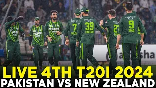 Live | Pakistan vs New Zealand | 4th T20I 2024 | PCB