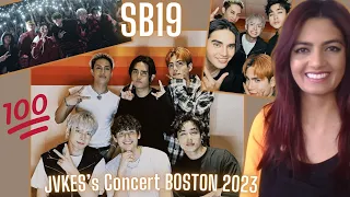 SB19 performing GENTO, I WANT YOU, BAZINGA, CRIMZONE & GOLDEN HOUR at JVKE's concert in BOSTON!