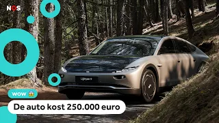 Deze Nederlandse auto met zonnepanelen mag nu de weg op