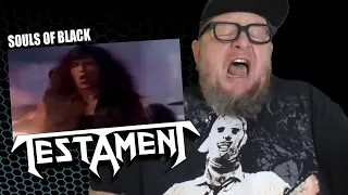 TESTAMENT - Souls of Black (Flashback Reaction)