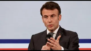 Guerre en Ukraine : "Nous sommes prêts à un conflit prolongé", déclare Emmanuel Macron