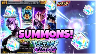 💎5,500 CHRONO CRYSTAL SUMMONS FOR ULTRA HIT!!💎 SHOULD YOU SUMMON?? dragon ball legends