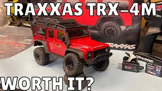 Traxxas TRX-4M Land Rover First Look And Crawl! Is It Worth It?