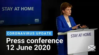 Coronavirus update from the First Minister: 12 June 2020