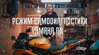 Режим самодиагностики YAMAHA R6