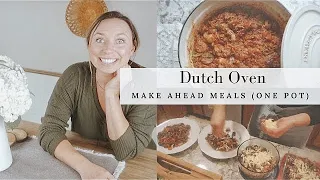 Dutch Oven Make Ahead Meals | One Pot Meals