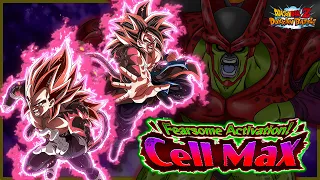 POWERFUL COMBO! HOW TO BEAT CELL MAX USING THE LIMIT BREAKER SSJ4 GOKU AND VEGETA! [Dokkan Battle]