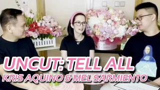 UNCUT: Kris Aquino and Mel Sarmiento's Exclusive Tell-All Interview with Bimby Aquino | Episode 1