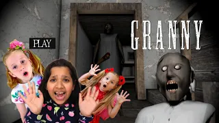 الجدة الشريرة غراني إختطفت ديانا و ناستيا و شفا 😱 علينا مساعدتهم 😭 | Granny