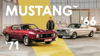 Ford Mustang: в чём секрет его величия? 1966 Fastback против 1971 Mach 1