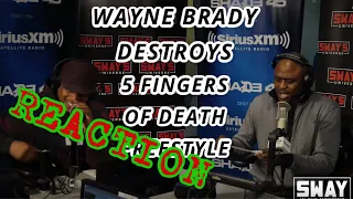 WAYNE BRADY 5 FINGERS OF DEATH FREESTYLE REACTION | Sway Improv Comedy Whose Line Is It Anyways