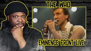 Oh Gosh, Flames! THE WHO - Eminence Front (Toronto 17th dec 1982) REACTION/REVIEW