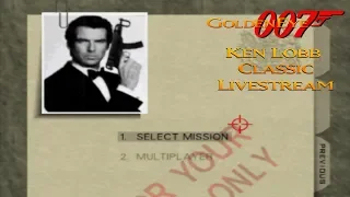 GoldenEye 007 N64 - Ken Lobb Classic Livestream - Real N64 capture