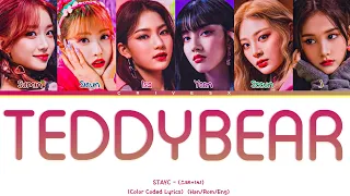 STAYC - (스테이씨) - Teddy Bear (Color Coded Lyrics Han/Rom/Eng)