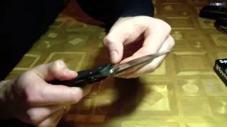 Копия ножа Spyderco Para-Military 2 C81, unboxing и замер ТВЕРДОСТИ клинка