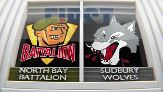 Game 44 Highlights: Sudbury Wolves vs North Bay Battalion