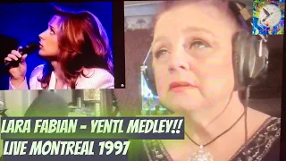 Lara Fabian - Yentl Medley (LIVE in Montreal 1997)!! Reaction!!