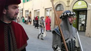 Parata della Giostra del Saracino di Arezzo