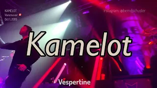 KAMELOT - 05 Vespertine @VENUE, Vancouver, Canada - October 1, 2019 - 4K LIVE