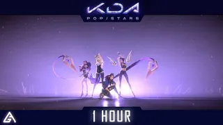 K/DA - POP STARS - 1 HOUR - League of Legends