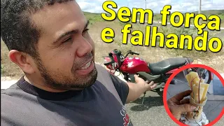 Resolvendo mais um problema de moto sem força e falhando MOTO INJETADA