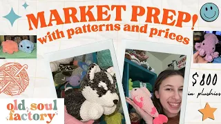 MARKET PREP🧶 - INVENTORY WITH PRICES AND PATTERNS!