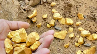 God Hunting! Digging for Treasure worth millions from Huge Nuggets of Gold