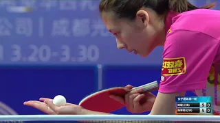 Chen Xingtong vs Chen Yi | WT | 2021 Chinese National Games