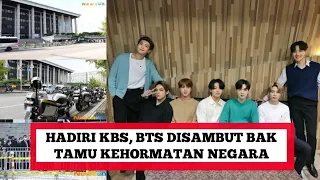 Dijaga Ketat Oleh Polisi, BTS Hadiri KBS Bak Petinggi Negara