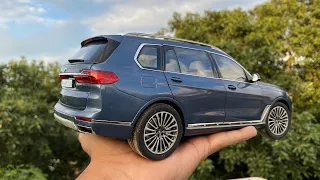 Mini BMW X7 SUV Diecast Model Car Unboxing | BMW Dealer Edition