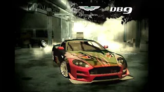 Aston Martin DB9 CUSTOMIZED || NEED FOR SPEED : MOST WANTED