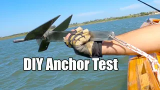 Dinghy Anchor Test