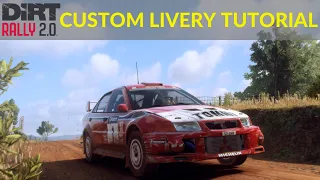 Dirt Rally 2.0 Custom Livery Tutorial