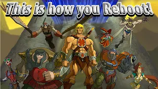 Now THIS is how you Reboot! He Man 2002
