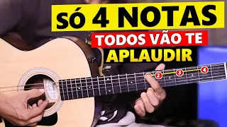 Toque esse SOLO FÁCIL e FAMOSO com APENAS 4 NOTAS - Prof. Sidimar Antunes🎸