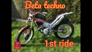 BETA TECHNO FIRST RIDE !!!