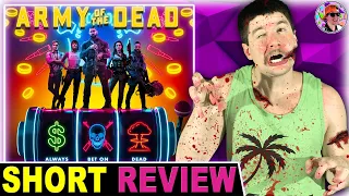 ARMY OF THE DEAD Is Big, Dumb, Zombie FUN! #SHORTS
