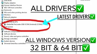 2023: Install LATEST MTK MediaTek USB Drivers In Windows XP, 7, 8, 10 or 11