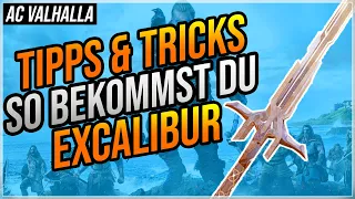 So bekommst du Excalibur in Assassins Creed Valhalla | AC Valhalla Guide Deutsch