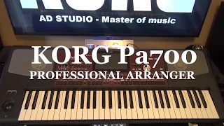 KORG Pa700 - Informatii & Daniel Andronescu