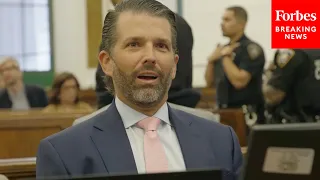 WATCH: Donald Trump Jr. Jokes He 'Should Have Worn Makeup' In NYC Court For Civil Fraud Trial